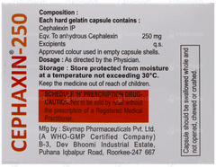 Cephaxin 250 Capsule 10 Cephaxin 250 Capsule 10